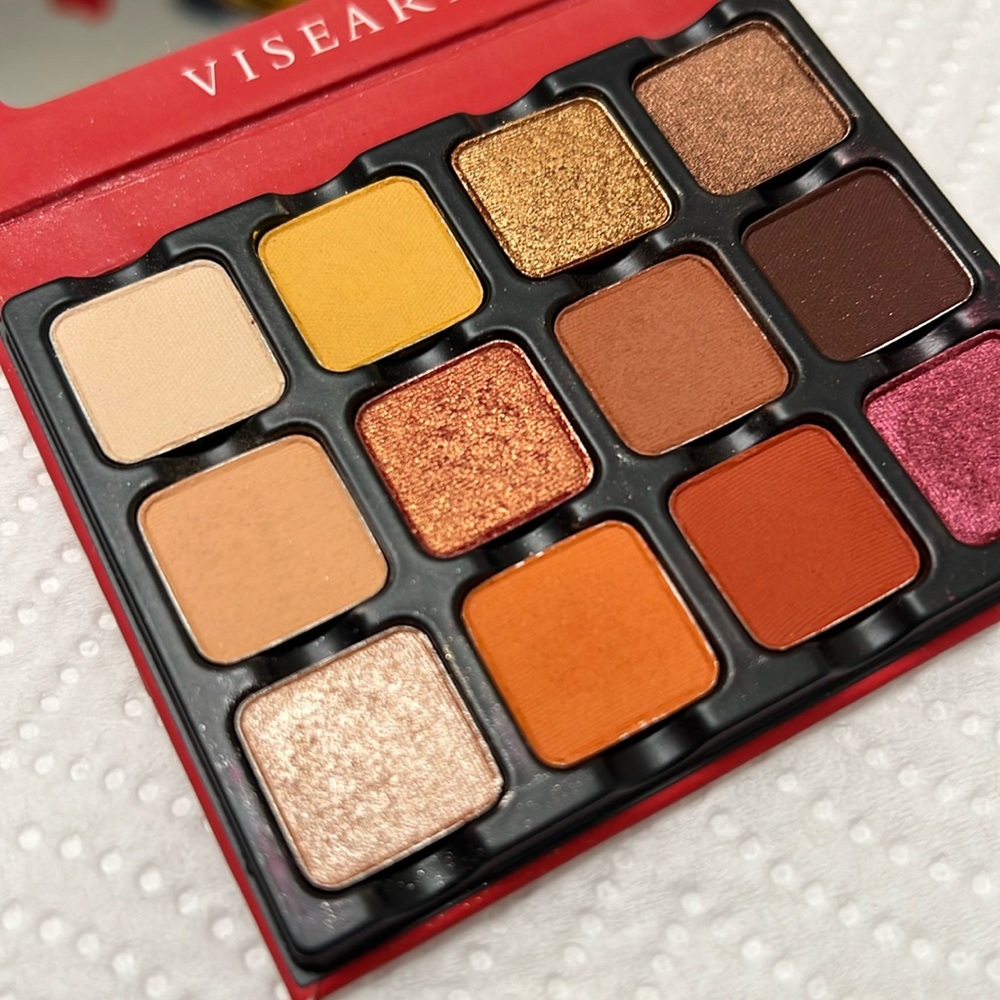 Viseart Warm Edit Eyeshadow Palette